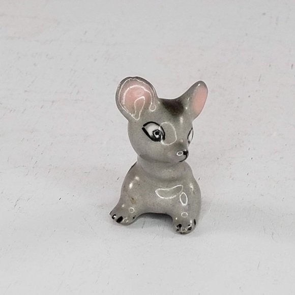 Mouse Miniature Figurine Hands Behind Back - Picture 1 of 8